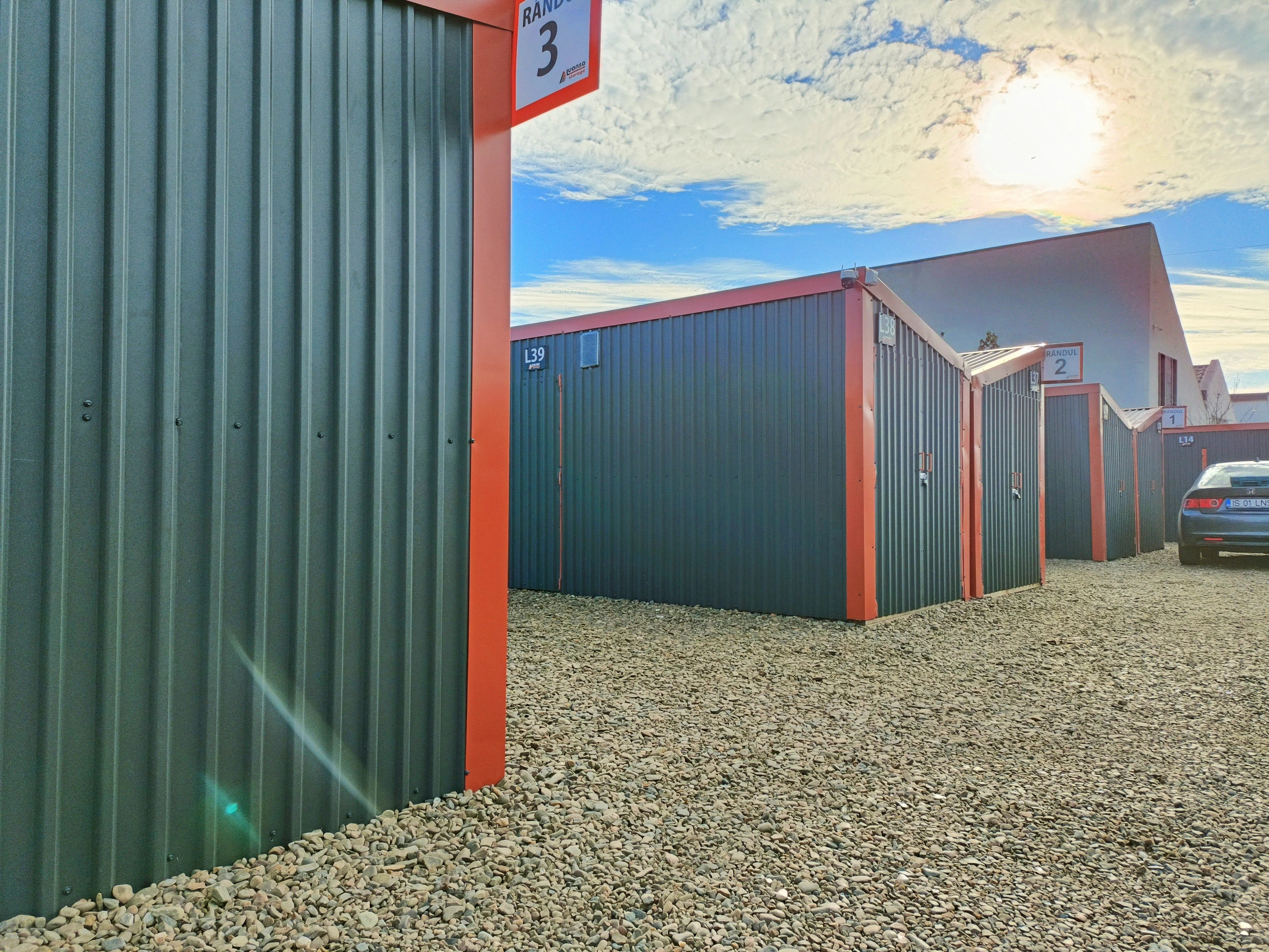 Boxe exterioare Luansa Storage Prime din zona Copou–Breazu, Iași